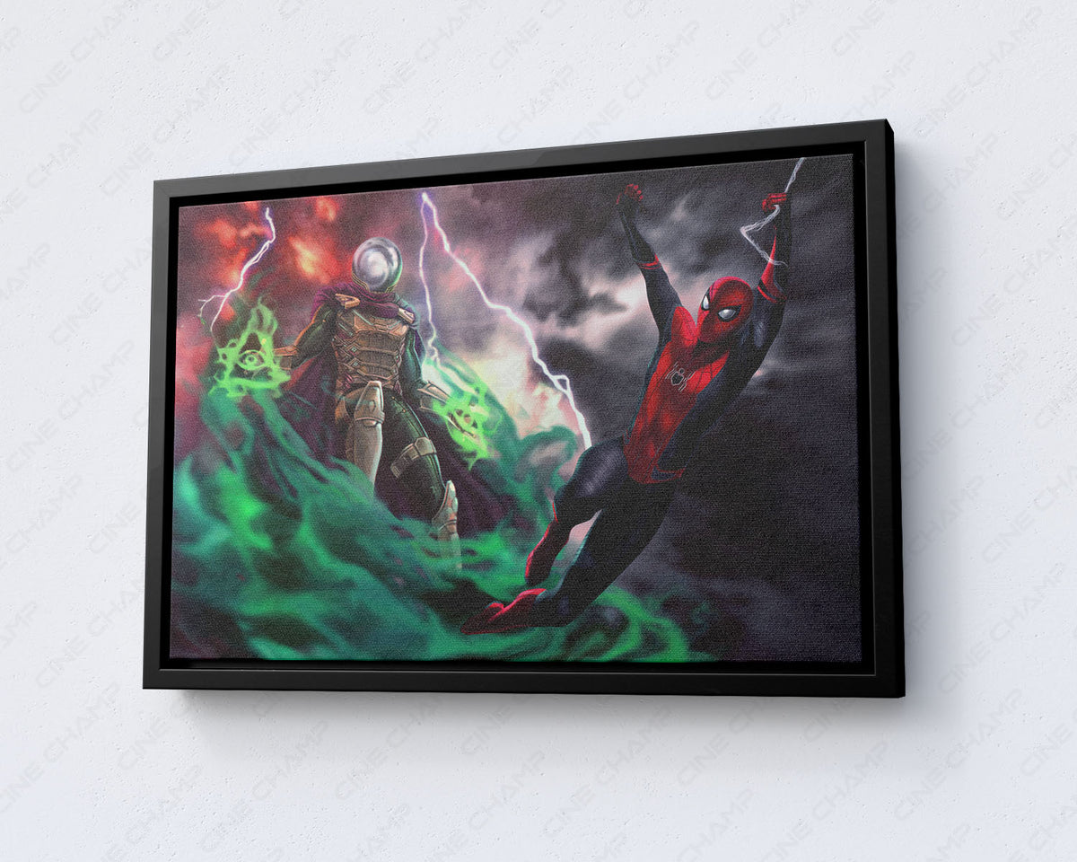 Mysterio Vs Spider-Man Superhero Artwork