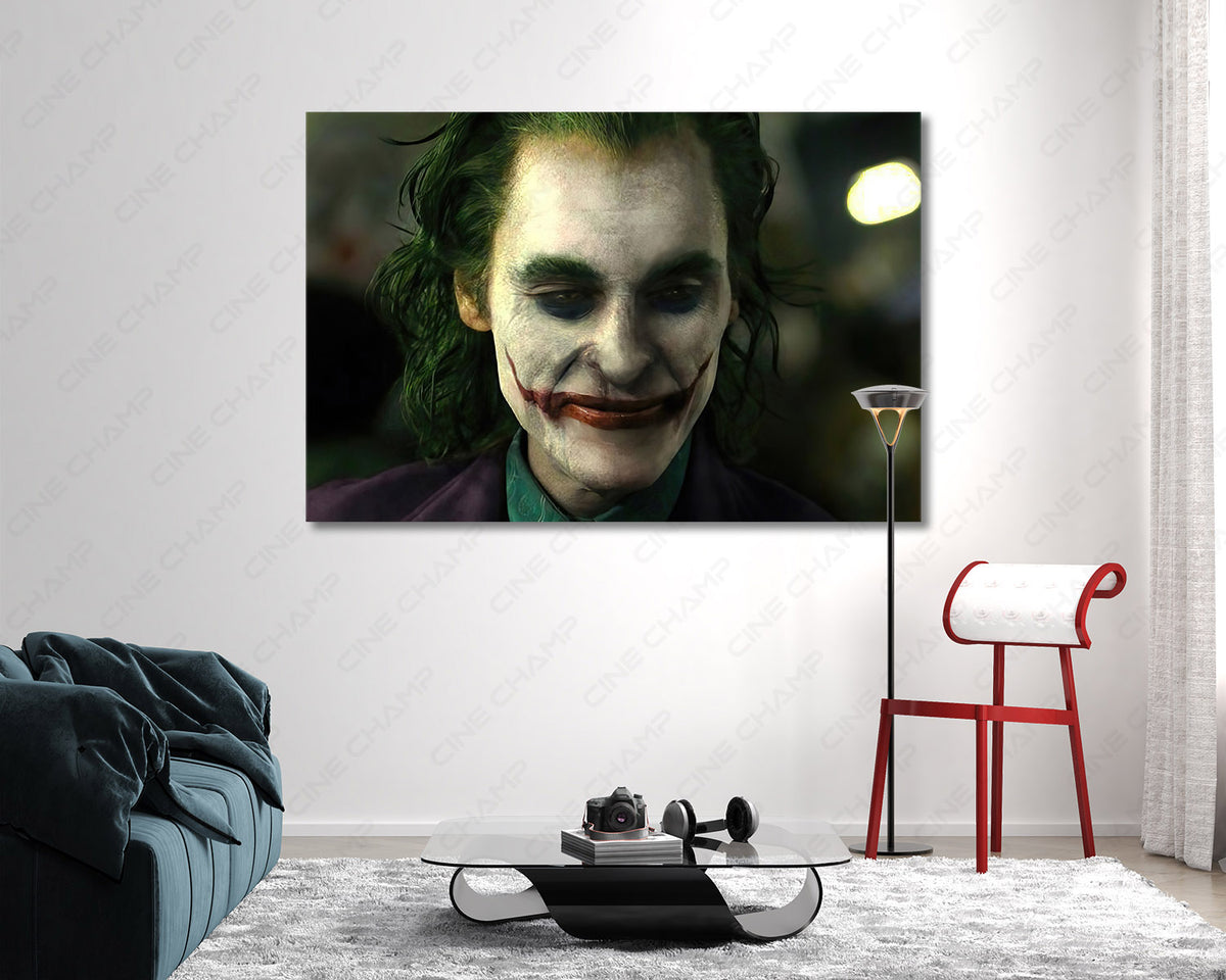 Mysterious Joker collector wall display