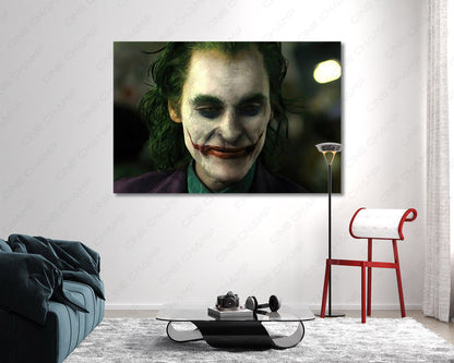 Mysterious Joker collector wall display