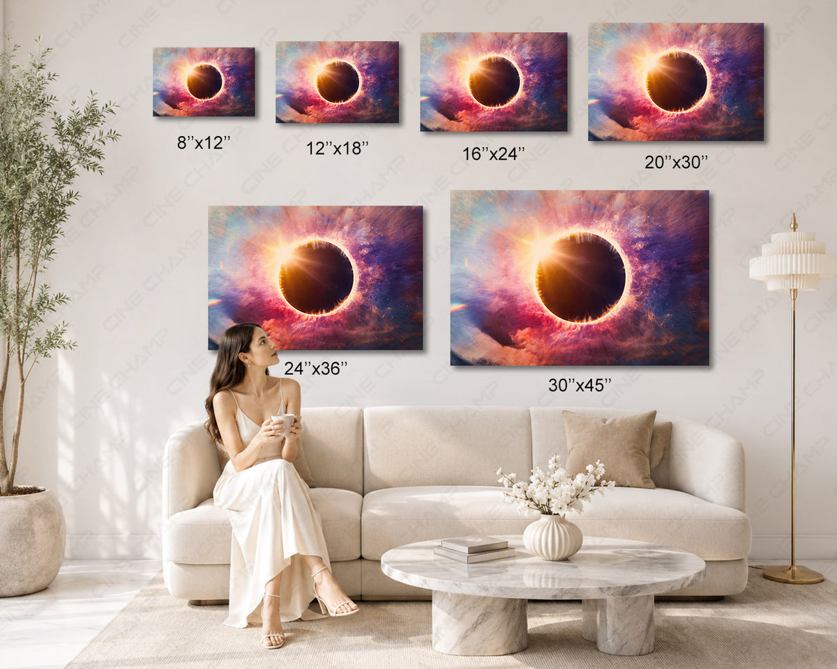 Mysterious Sci Fi Movie Wall Art