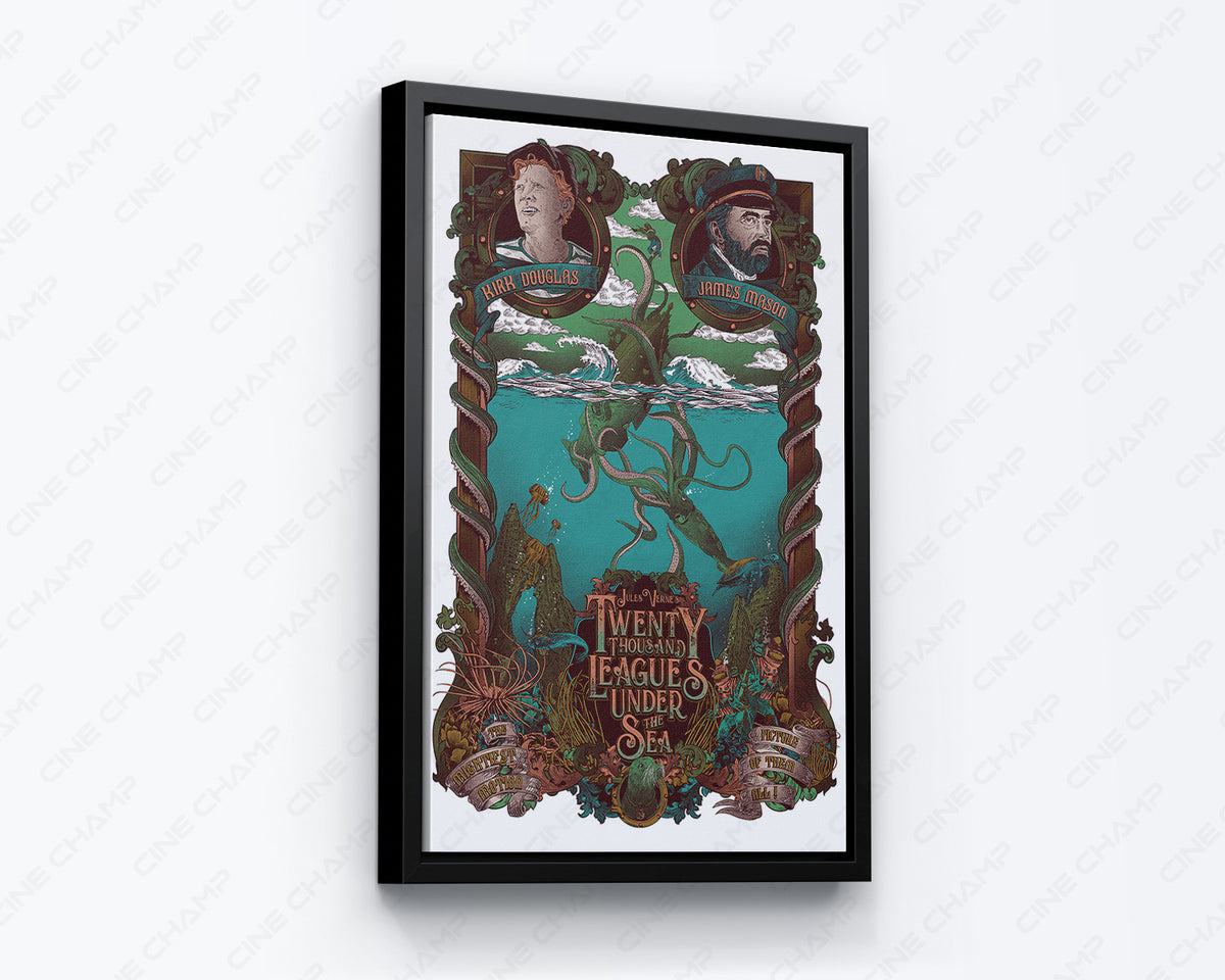Nautical Movie Poster Canvas Wall Decor