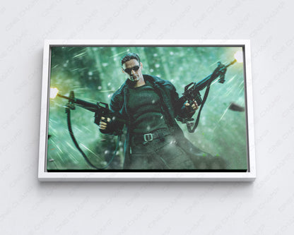 Neo Keanu Reeves Wall Art