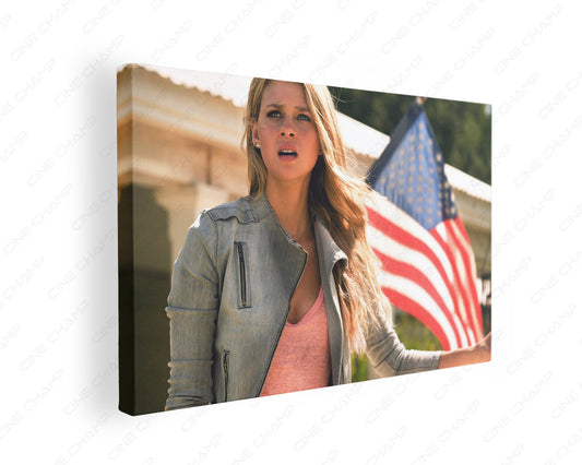Nicola Peltz in Transformers Canvas Wall Art