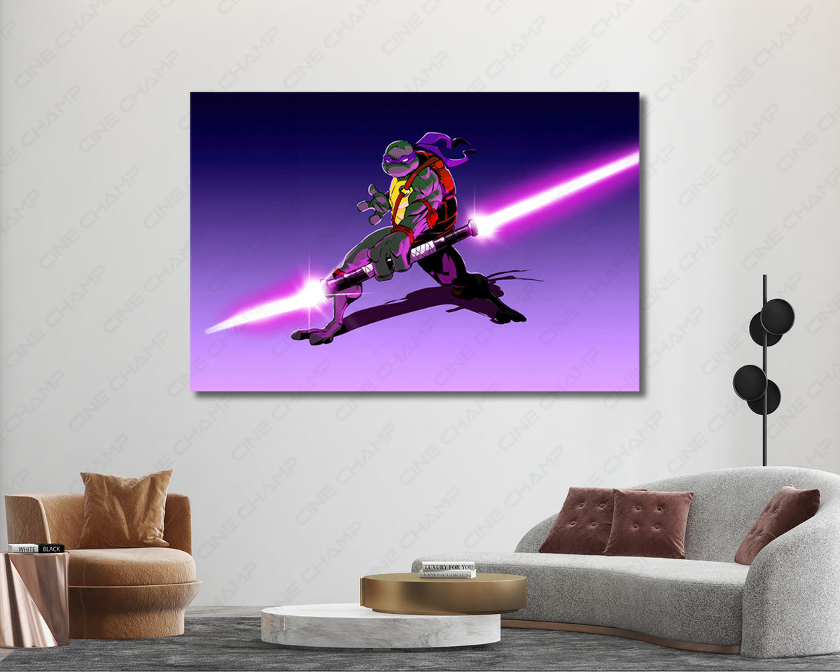 Ninja Turtle Jedi character artwork