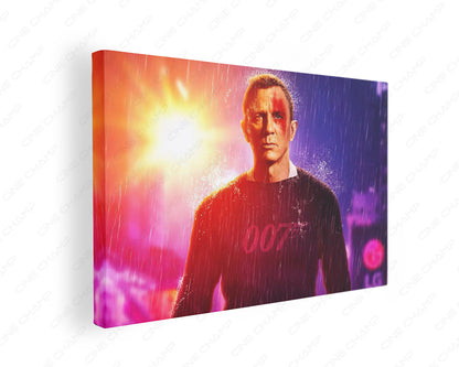 No Time to Die canvas wall art