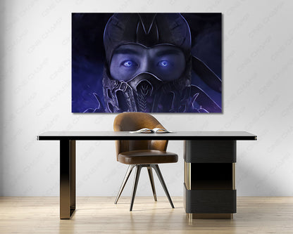 Noob Saibot Character Canvas Artwork
