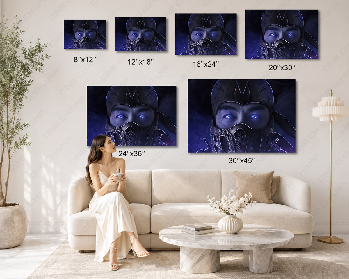 Noob Saibot Fighting Game Canvas