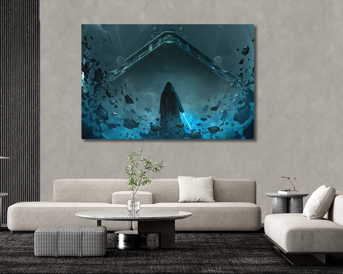 Obi Wan Kenobi Jedi Master Canvas Print