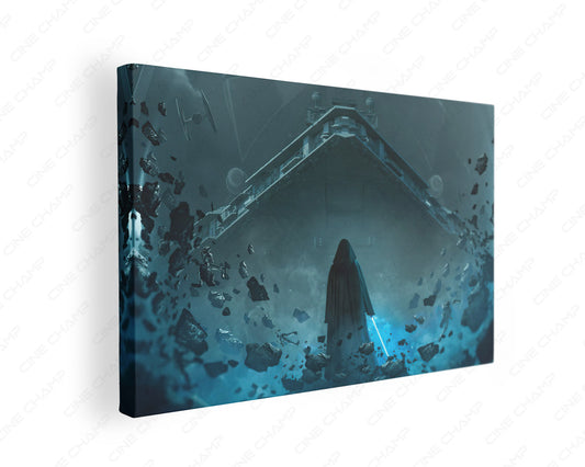 Obi Wan Star Wars May The Fourth Canvas Wall Art