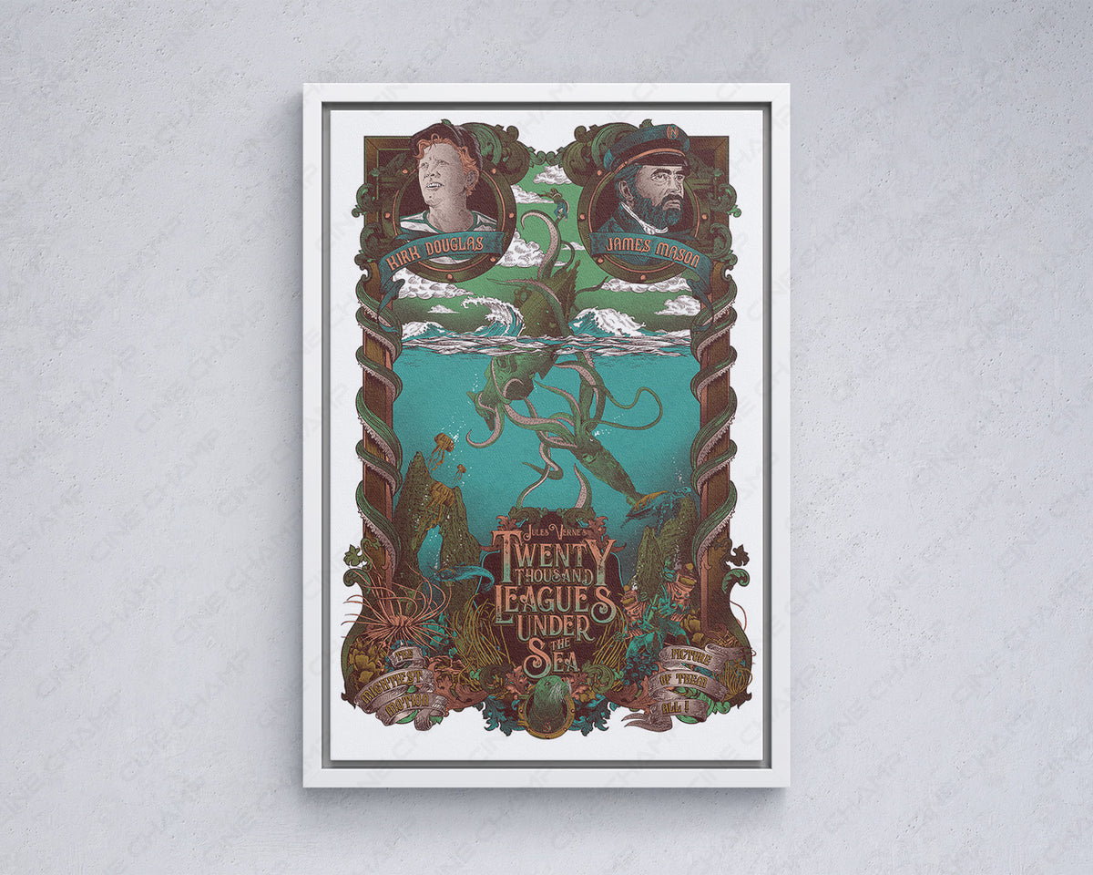 Ocean Adventure Movie Canvas for Wall Decor