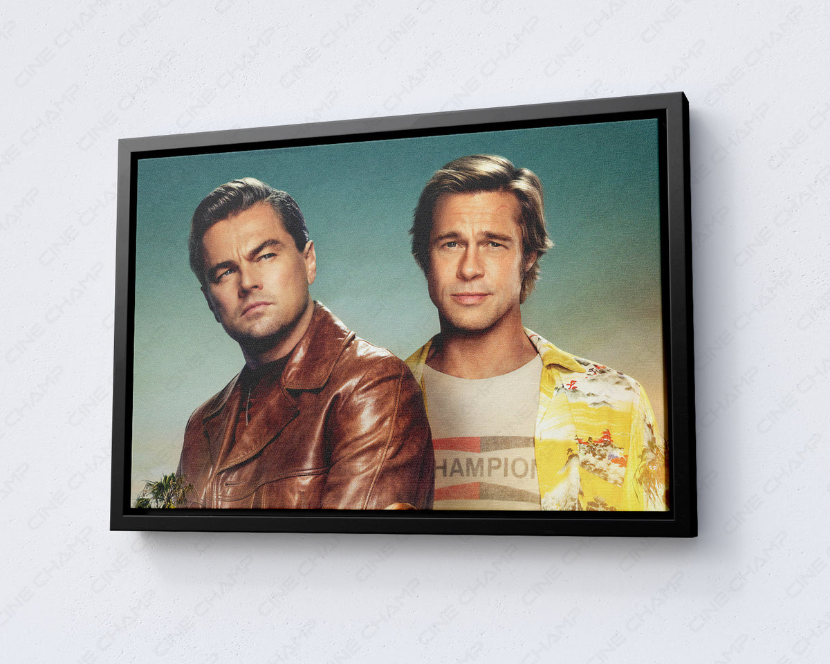 Once Upon a Time Hollywood Movie Poster Canvas