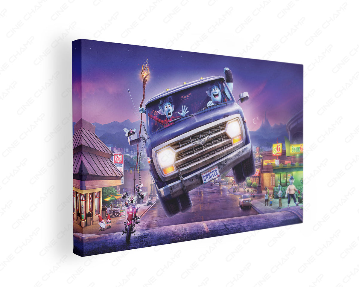 Onward Canvas Wall Art