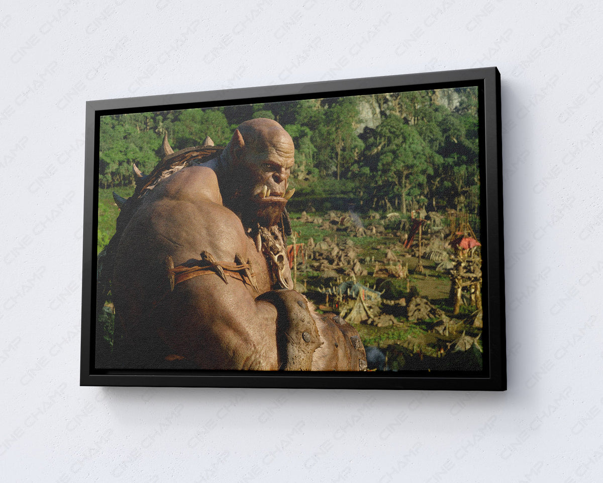 Orgrim Fantasy Gaming Canvas Print