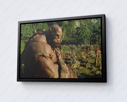 Orgrim Fantasy Gaming Canvas Print