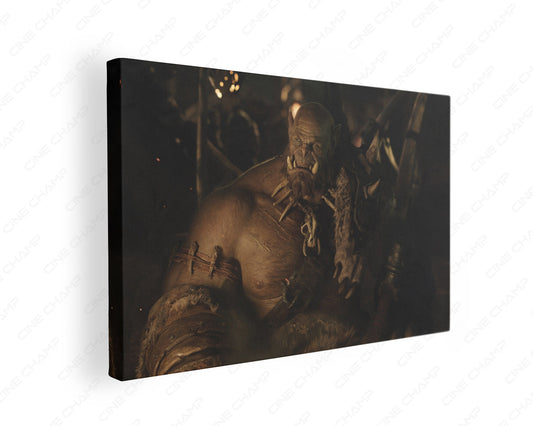 Orgrim Warcraft Canvas Wall Art
