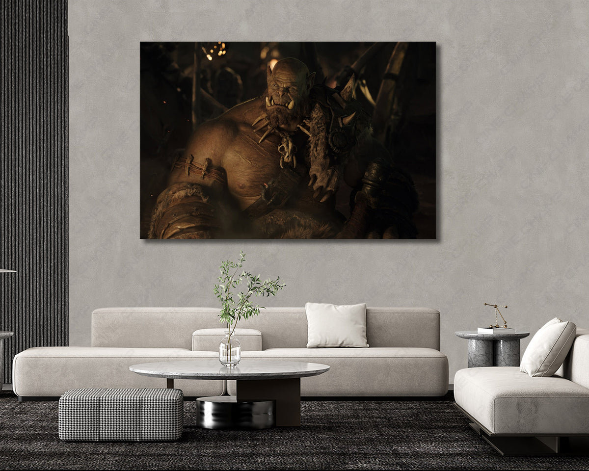Orgrim Warcraft Fantasy Artwork