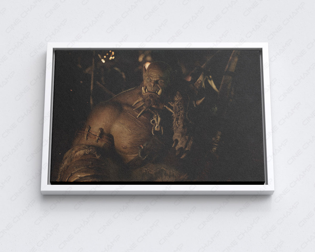 Orgrim Warrior Movie Poster Canvas