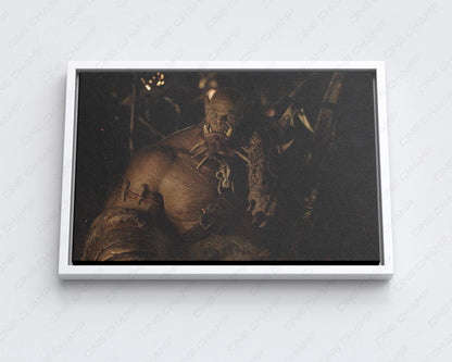Orgrim Warrior Movie Poster Canvas