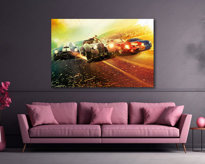 Overdrive Car Movie Canvas Print