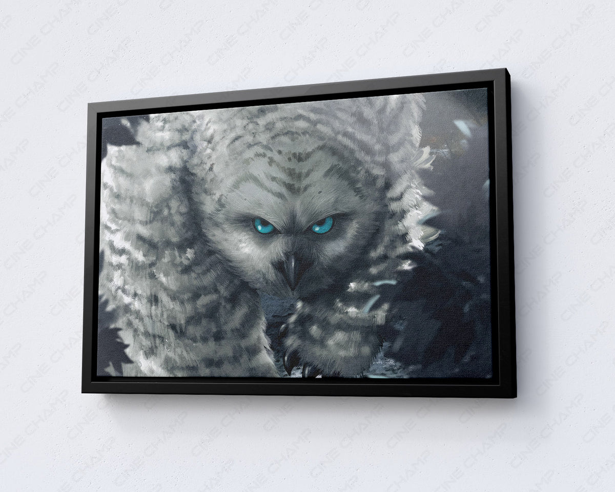 Owlbear Fantasy Monster Canvas Print