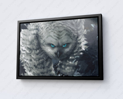 Owlbear Fantasy Monster Canvas Print