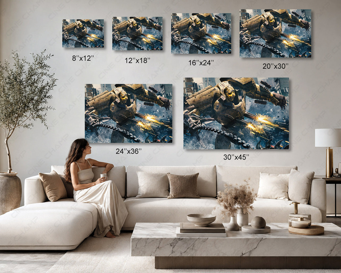 Pacific Rim Uprising Canvas Wall Art