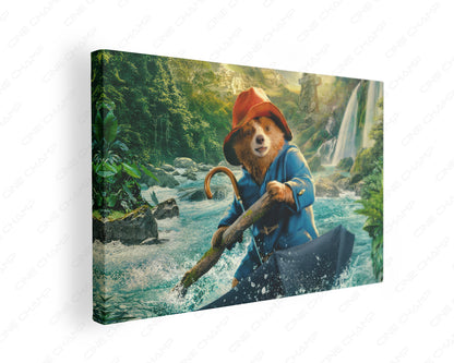 Paddington In Peru Canvas Wall Art