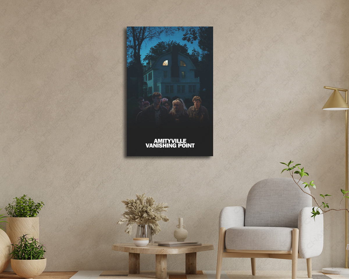 Paranormal thriller wall decor for a movie room