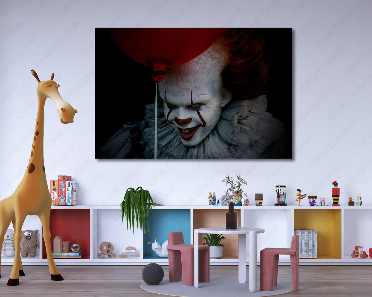 Pennywise premium horror wall artwork
