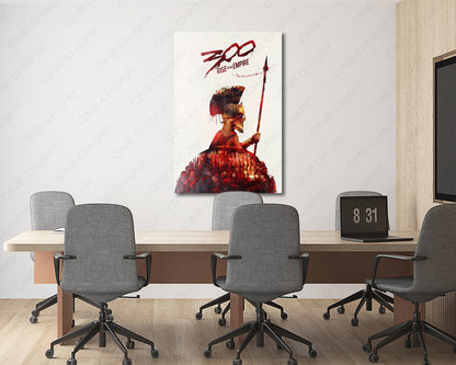Persian War Warrior Canvas Wall Art