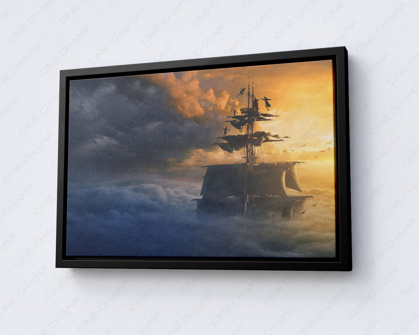 Peter Pan & Wendy Canvas Print