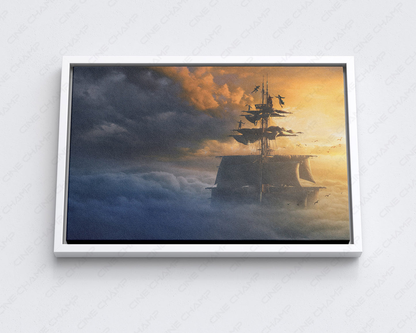 Peter Pan & Wendy Canvas Print