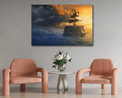 Peter Pan & Wendy Canvas Print