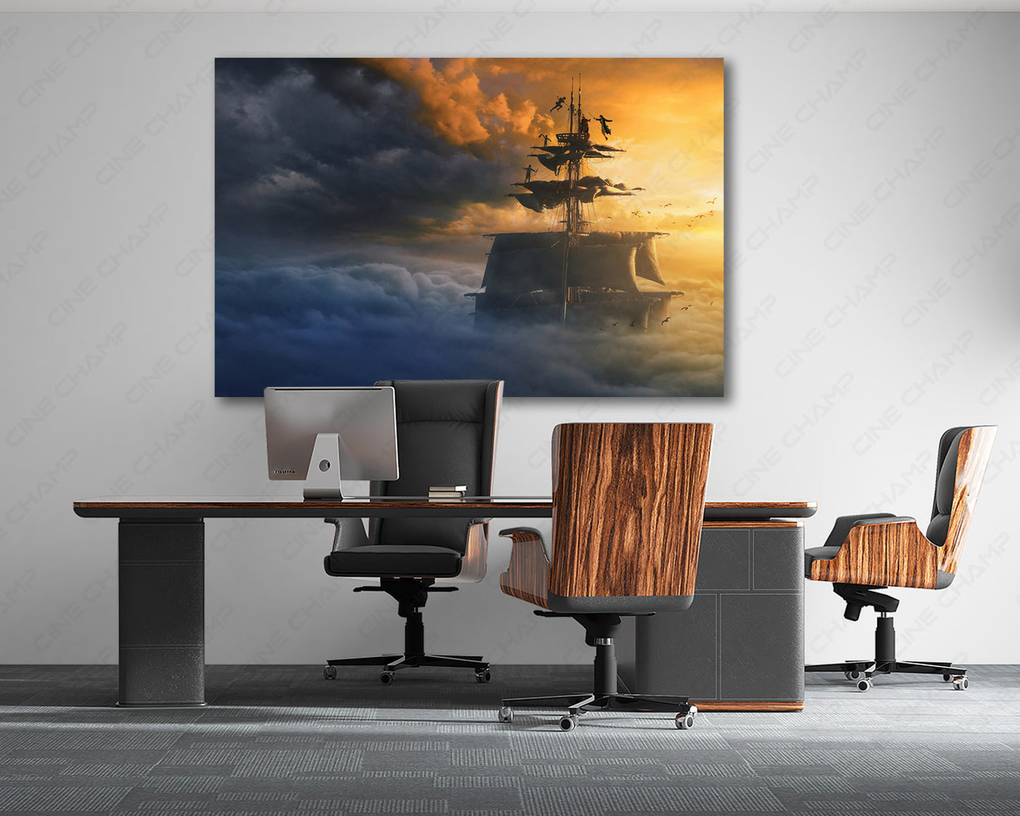 Peter Pan & Wendy Canvas Print