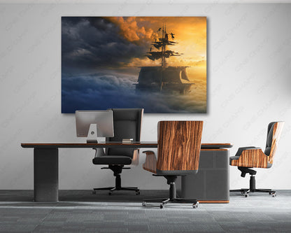 Peter Pan & Wendy Canvas Print