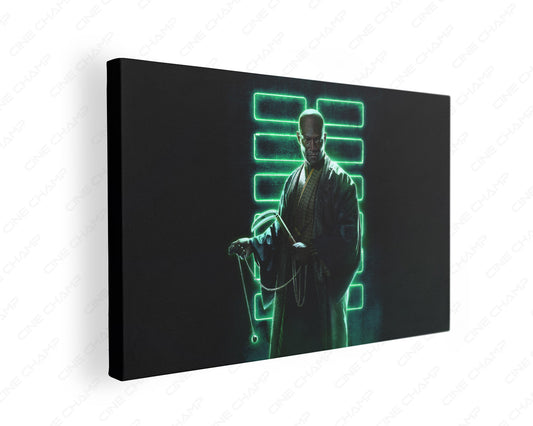 Peter Mensah As Blind Master Canvas Wall Art
