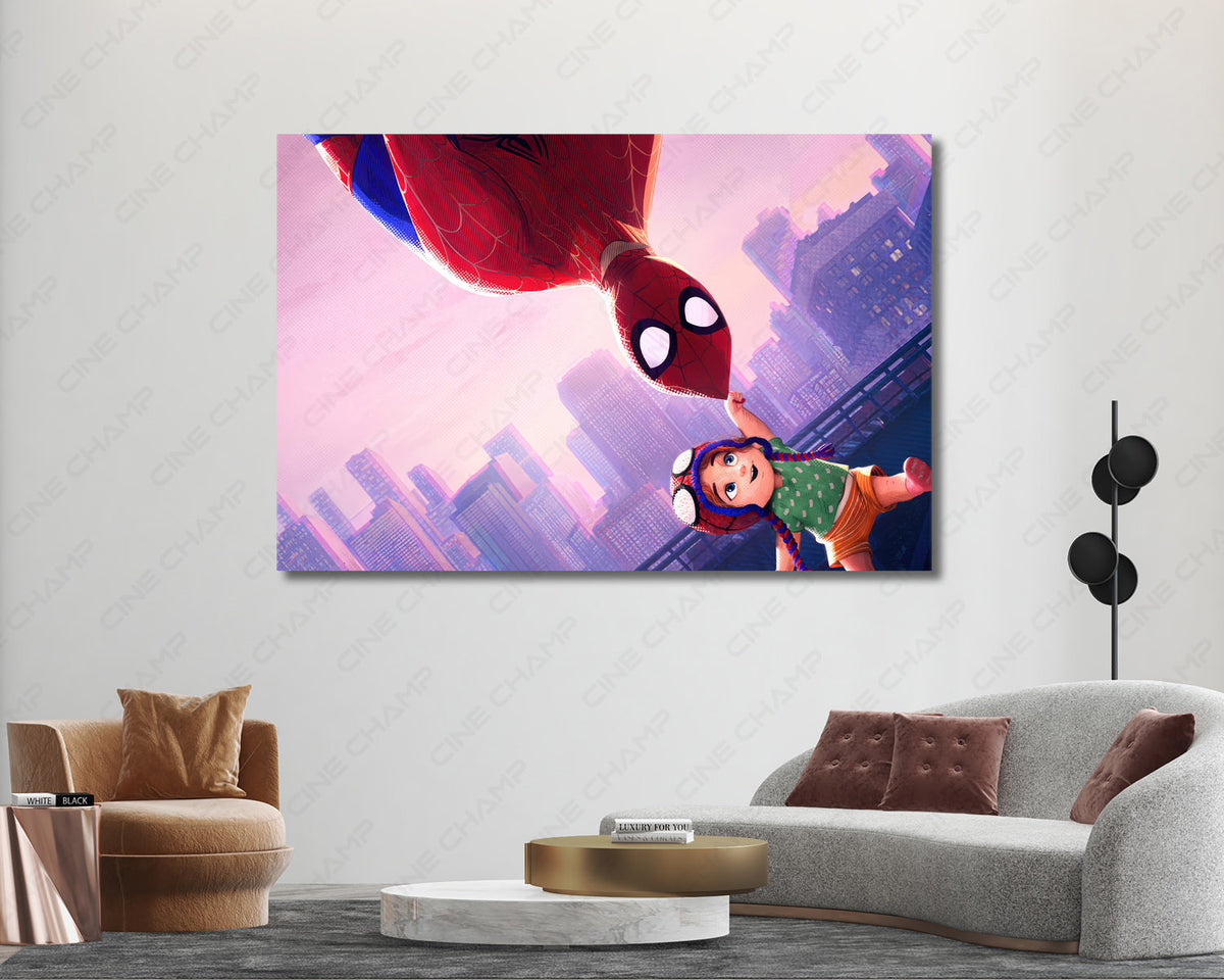 Peter Parker Animated Movie Artwork