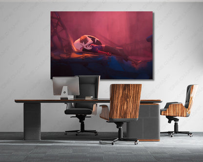 Peter Parker Animated Superhero Wall Art