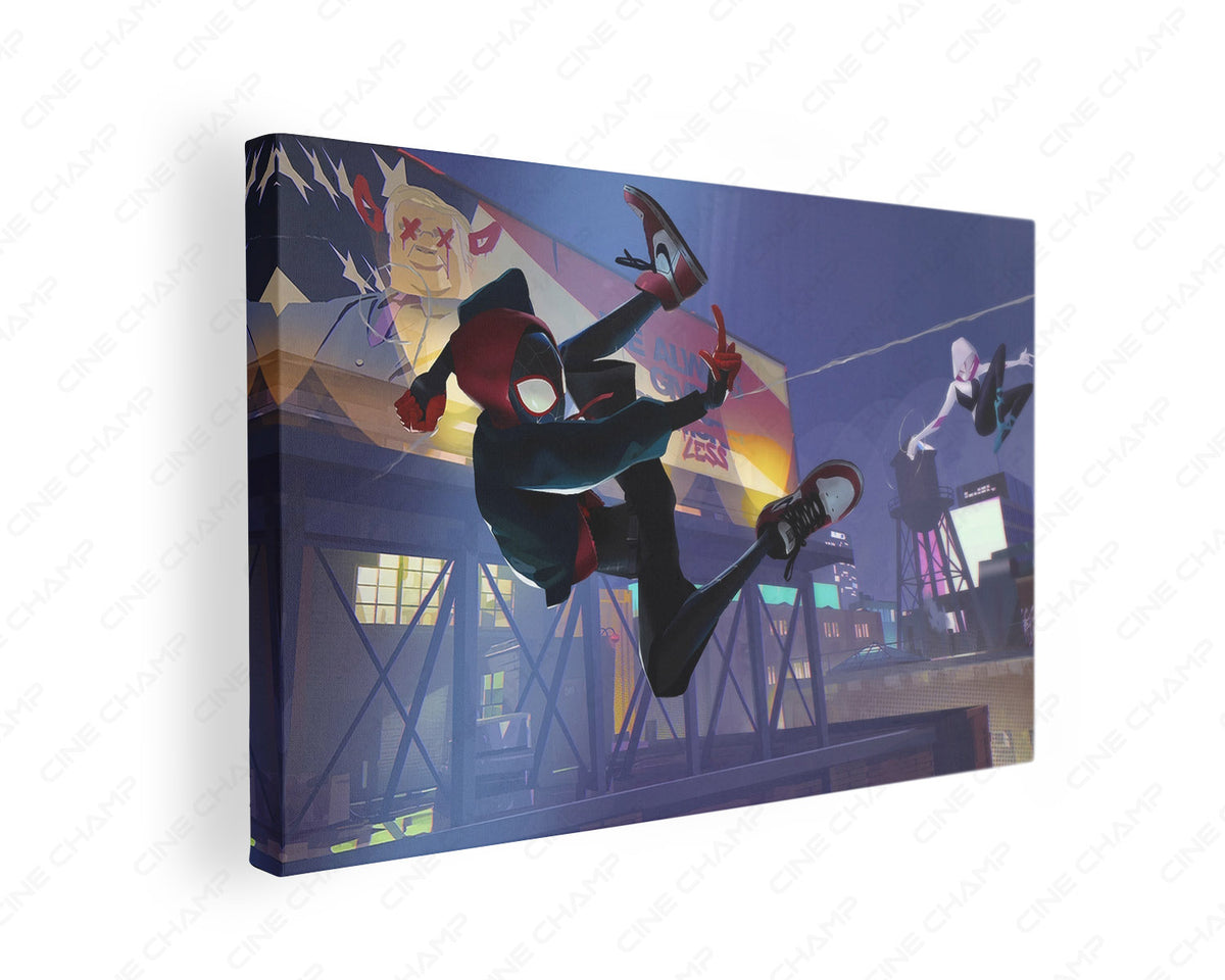 Peter Parker Spider-Man Canvas Wall Art