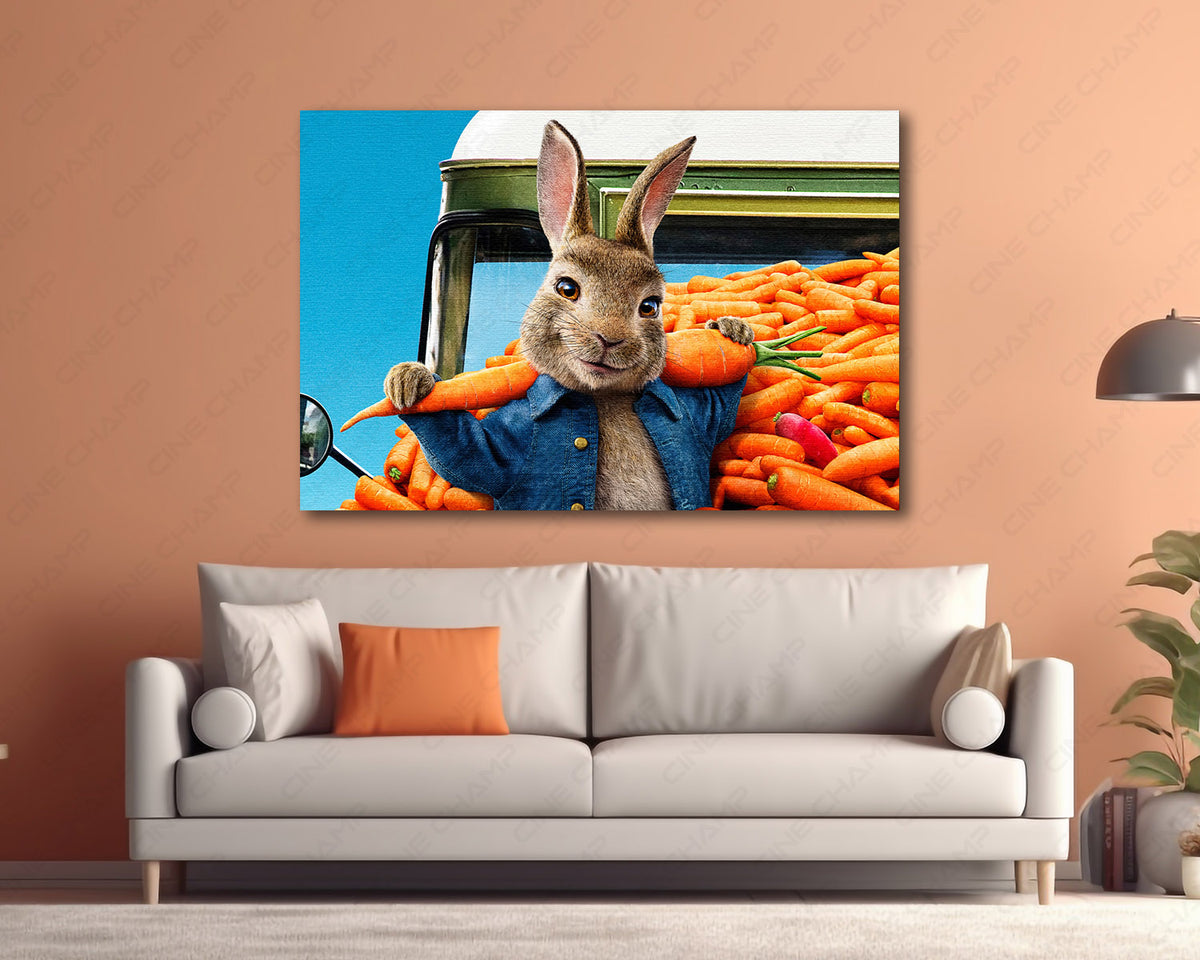 Peter Rabbit Movie Canvas Print