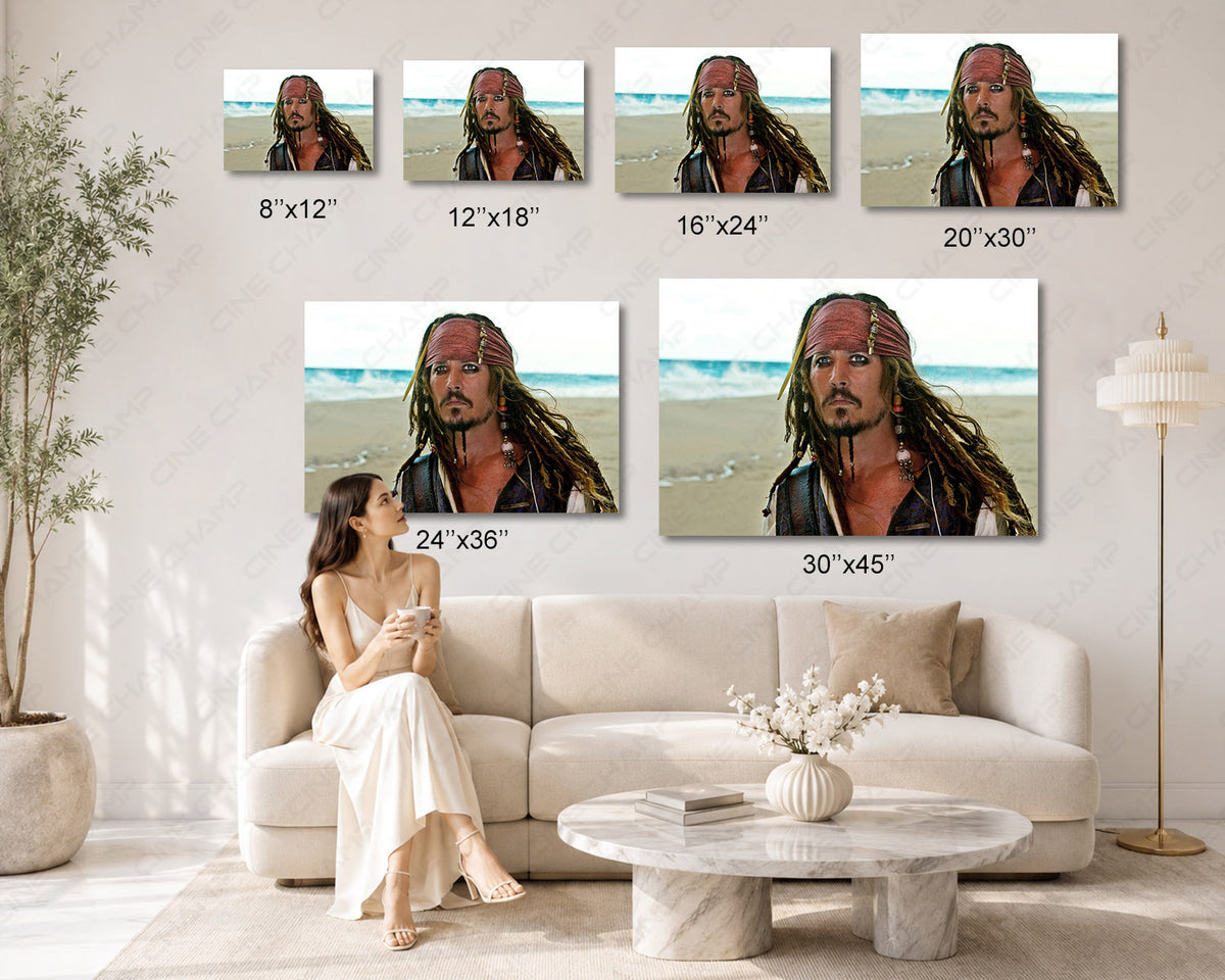 Pirates of the Caribbean cinematic canvas