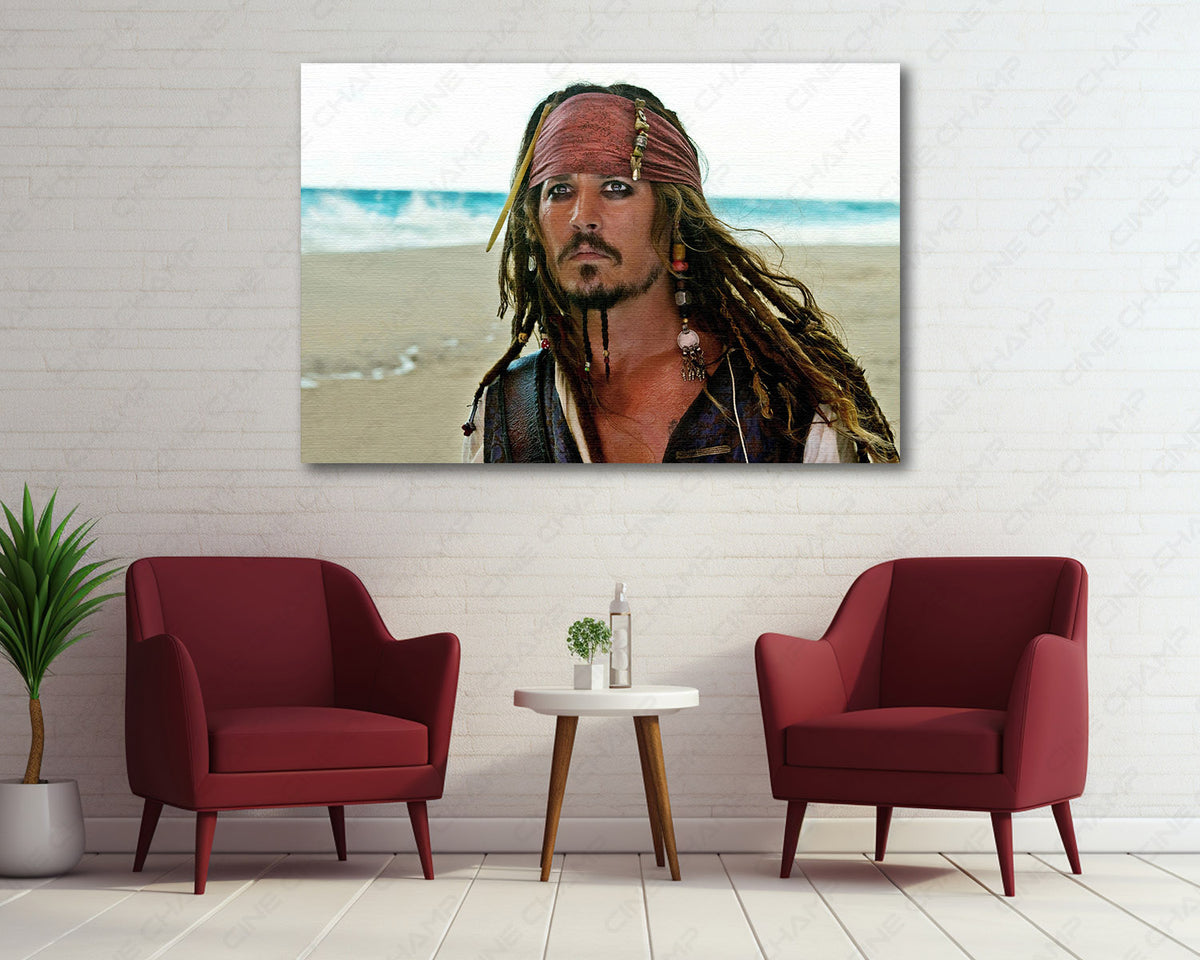 Pirates of the Caribbean wall artwork
