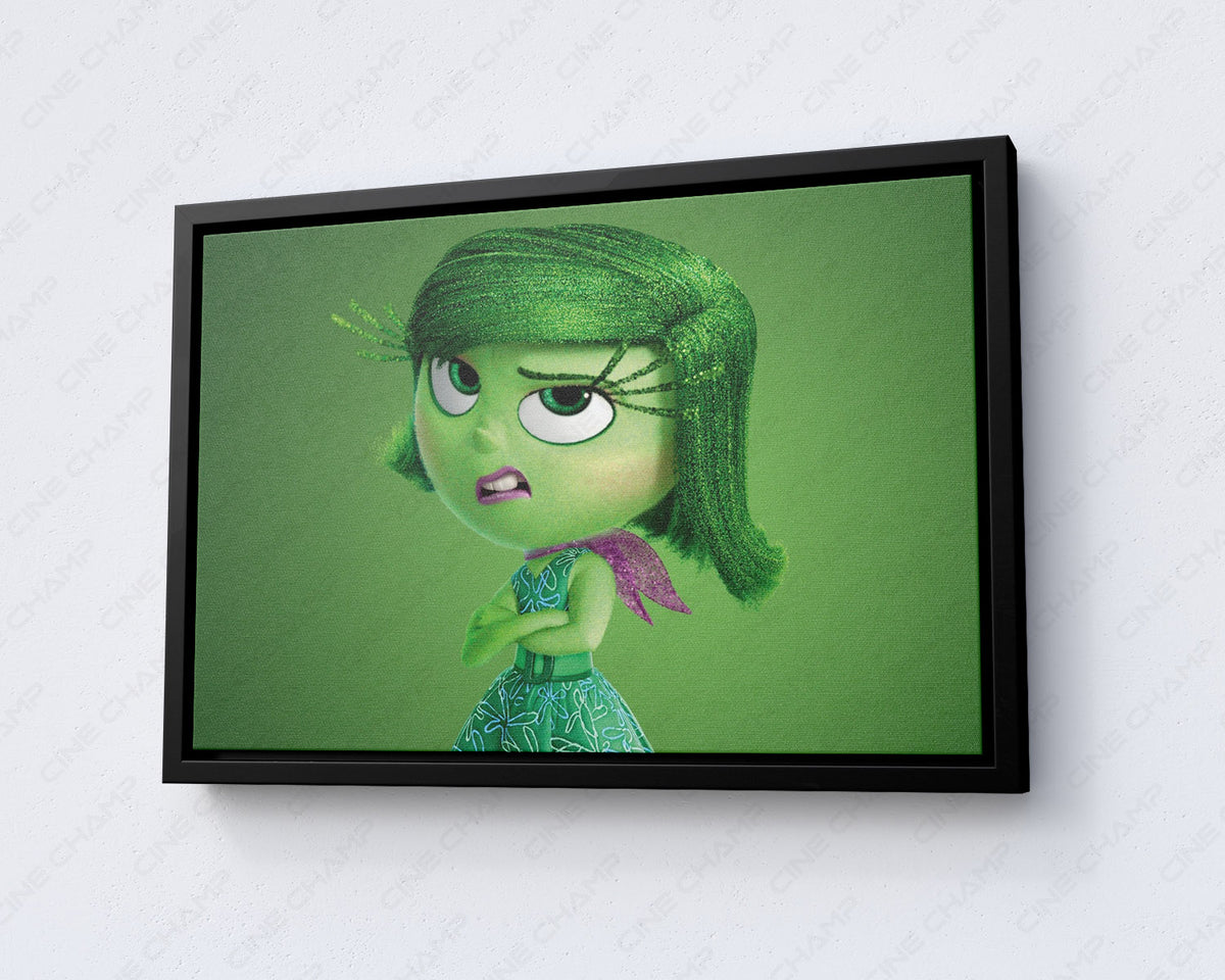 Pixar Disgust canvas wall art