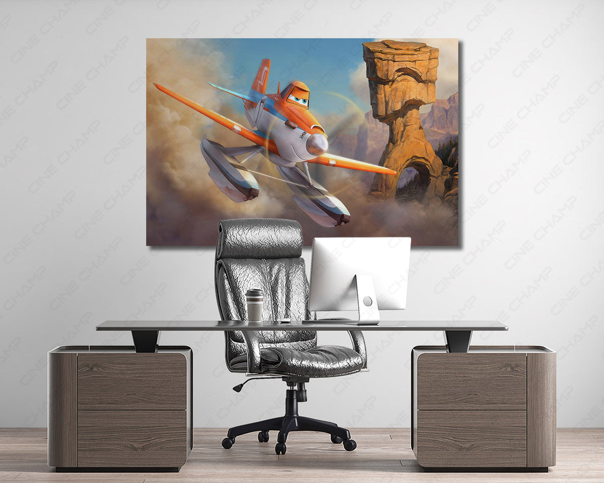 Planes Rescue Aircraft Canvas Artwork