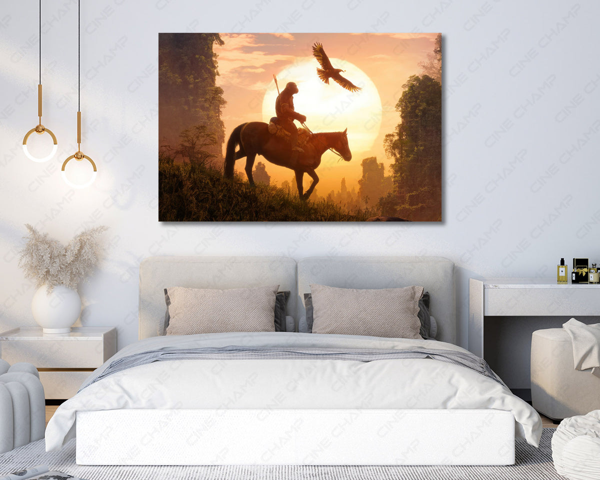 Planet Of The Apes Canvas Print