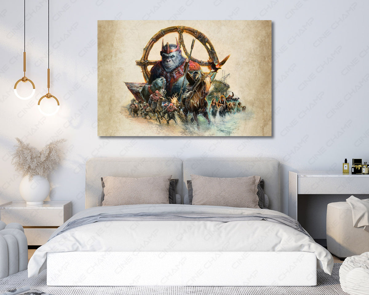 Planet Of The Apes Cinematic Canvas