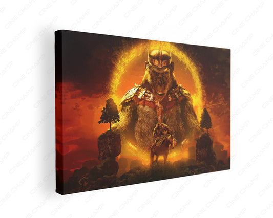 Planet Of The Apes cinematic canvas print