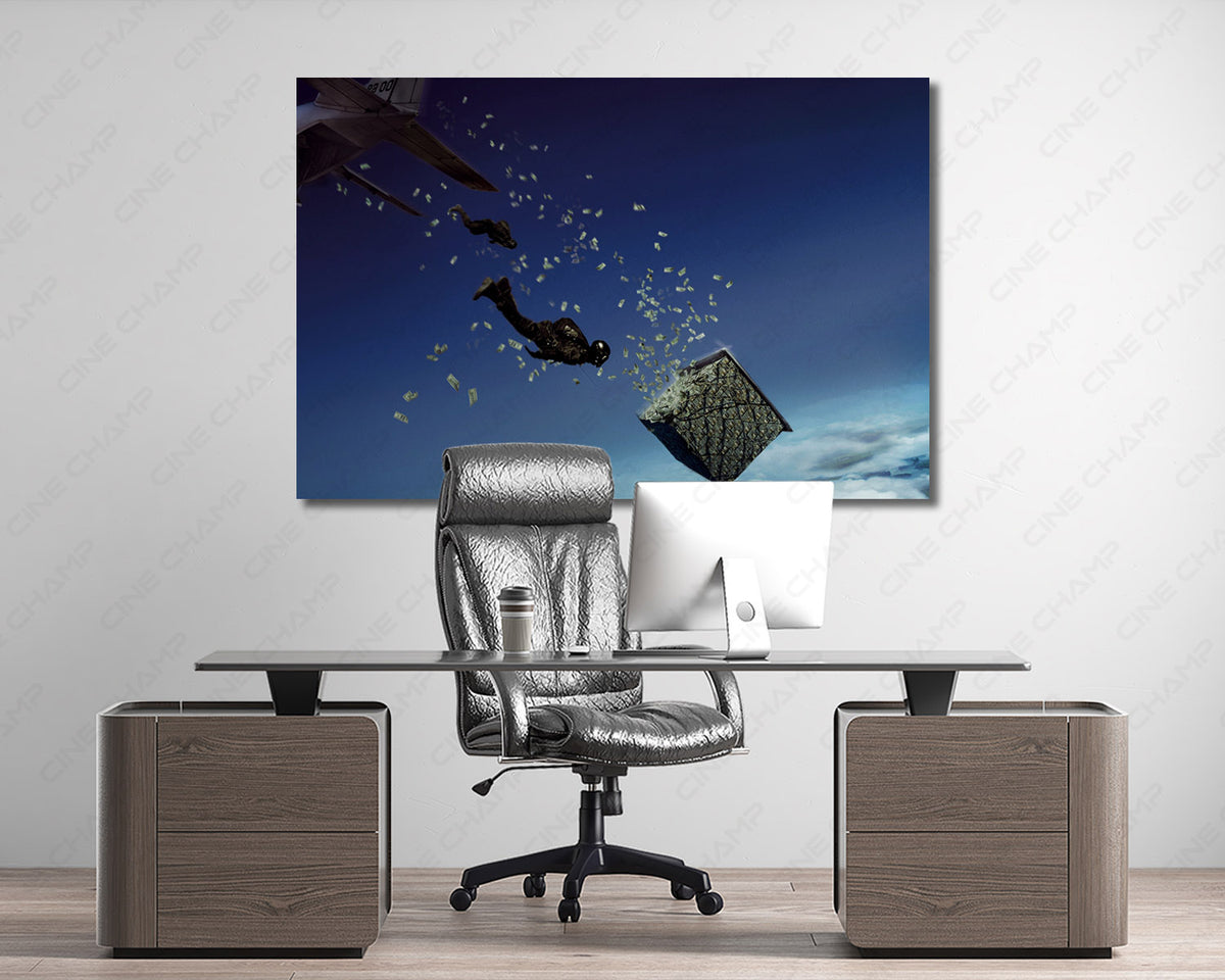 Point Break Classic Movie Canvas Print