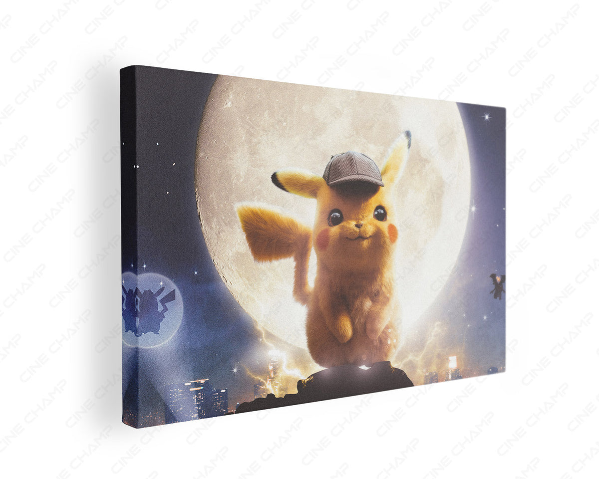 Pokémon Detective Pikachu Canvas Wall Art