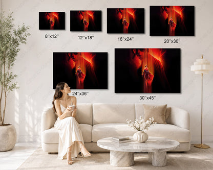 Powerful Supergirl Wall Art